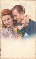 ARTS - Peintures Et Tableaux - Portrait D'un Couple - Carte Postale Ancienne - Paintings