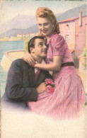 ARTS - Peintures Et Tableaux - Un Couple Heureux - Carte Postale Ancienne - Peintures & Tableaux