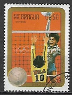 NICARAGUA     -     1984.     VOLLEY -  BALL  .   Oblitéré - Volleybal