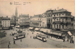 BELGIQUE - Anvers - Place De Meir - Animé - Carte Postale Ancienne - Antwerpen