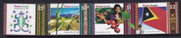 Timor-Leste 2002 Independence Sc 352-55 Mint Never Hinged Stamp Pack - East Timor