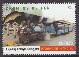 ONU United Nations 2021 - Unesco World Heritage, Darjeeling Himalayan Railway, Himalaya, India, Patrimoine Mondial - MNH - Nuovi