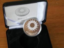 ESTONIA - 10 Krooni 2009 Song & Dance Festival - 1 Oz Pure Silver - Original Box & COA - 10,000 Pcs - PROOF - Estonie