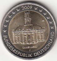 Germany, (04) Moeda De 2 Euros De 2009 F, Ludwing`s Church, Uncirculated - Other & Unclassified