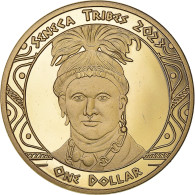 Monnaie, États-Unis, Dollar, 2023, Tribus Des Amérindiens.Seneca Tribes.BE - Conmemorativas