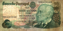 Billet  >  Portugal  >	20	Escudos  > C 04 - Portogallo