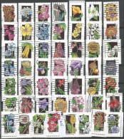USA 1992 Wildflowers SC.# 2647 / 2696 Cpl 50v Set - USED - Colecciones & Lotes