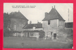 Cpa 89 Monéteau, Près D'Auxerre, Reste De La Maison De Colbert, Dos Vierge Et Divisé, Voir Scanne - Moneteau