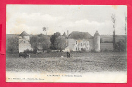 Cpa 89 CHEVANNES, La Ferme De RIBOURDIN, Voyagée 1907 Voir Scannes - Chevannes