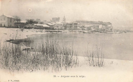 Avignon *  Vue De La Ville Sous La Neige * En Hiver - Avignon