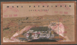 USA 1997 Mars Pathfinder SC.# 3178 S/S Postally Used (1998) Postally Used - VFU Condition - Stati Uniti