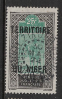 Niger - Yvert 8 Oblitéré ZINDER - Scott#9 - Used Stamps