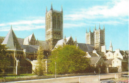 LINCOLN CATHEDRAL, LINCOLN, LINCOLNSHIRE, ENGLAND. UNUSED POSTCARD   Ag3 - Lincoln