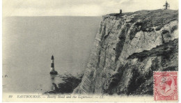 Royaume-Uni - Eastbourne - Beachy Head And The Lighthouse, 1913 - Eastbourne