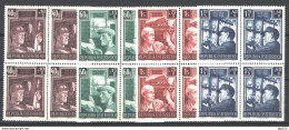 Austria 1951 Unif. 794/97 Quartina / Block Of 4 **/MNH VF/F - Ongebruikt