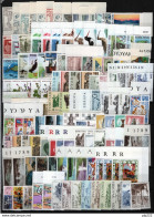 Isole Faroer 1975/1989 Collezione Quasi Completa/ Almost Complete Collection **/MNH VF - Isole Faroer