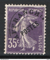 Francia 1922 Preannullati Unif.62 */MVLH VF/F - 1893-1947