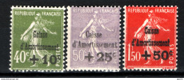 Francia 1931 Unif.275/77 **/MNH VF/F - Unused Stamps