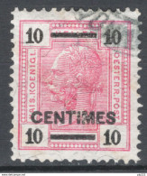 Uffici A Creta 1905 Unif.9 O/Used VF/F - Levant Autrichien