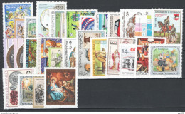 Austria 1999 Annata Quasi Completa / Almost Complete Year Set **/MNH VF - Ganze Jahrgänge