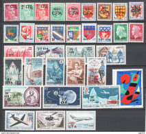 Reunion 1949/61 Collection 34 Diff. Val. **/MNH VF/F - Autres & Non Classés