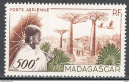 Madagascar 1952 Y.T.A3 */MH VF/F - Luchtpost