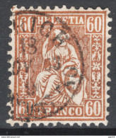 Svizzera 1862 Unif.40 O/Used VF/F - Used Stamps