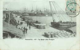 Marseille * Le Quai Des Forges * Port * Bateaux - Joliette, Zona Portuaria