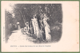 CPA Dos Précurseur - VAL DE MARNE - ENTRÉE DU COCHON DE LAIT ET BRAS DU CHAPITRE - Creteil