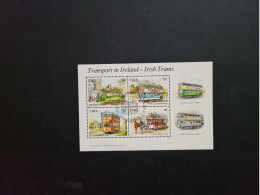 Briefmarken Irish Trams, Ungestempelt, Bogen Mit 6 Marken - Tramways