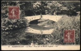 1930 FRANCE RAMBOUILLET - Le Parc - Pont Sur La Riviere Anglaise - Ile-de-France