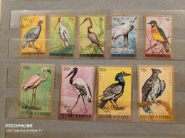 Burundi	Birds (F49) - Used Stamps