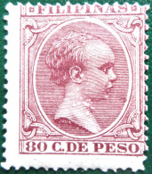 Espagne > Colonies Et Dépendances > Philipines 1896  King Alfonso XIII  Edifil N° 130 - Filippijnen