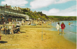 THE SANDS, SWANAGE, DORSET, ENGLAND. USED POSTCARD   Nk3 - Swanage