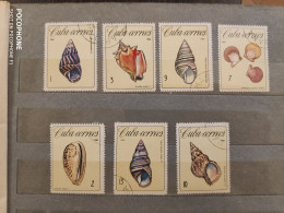 1966	Cuba	Shells (F49) - Oblitérés