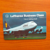 Germany - T.N.C. - Lufthansa Business Class (Boeing 747-400) - Autres & Non Classés