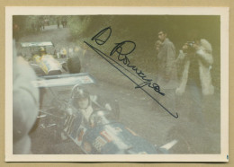 Daniel Rouveyran (1939-1973) - French Racing Driver - Rare Signed Photo - COA - Sportief