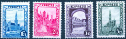 Timbre - Belgique - COB 292C* - 292D* - 292F* Et 292G - Timbres Pour Lettres Par Express - 1929 - Cote 26 - Ongebruikt