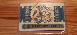 Phonecard United Kingdom, Mercury - Mint In Blister - [ 4] Mercury Communications & Paytelco