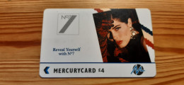 Phonecard United Kingdom, Mercury 2PBOE - Mercury Communications & Paytelco