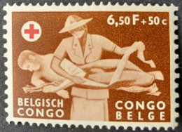 Congo Belge Belgium Congo 1957 Croix Rouge Yvert 343 ** MNH - Neufs