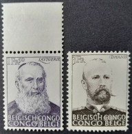 Congo Belge Belgium Congo 1951 Esclavage Yvert 300 301 ** MNH - Unused Stamps