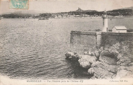 Marseille * Vue Générale Prise Du Château D'if * Phare Lighthouse - Kasteel Van If, Eilanden…