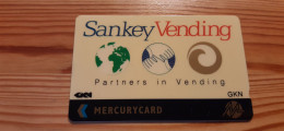 Phonecard United Kingdom, Mercury 20MERA - Sankey Vending - Mercury Communications & Paytelco