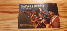 Phonecard United Kingdom, Mercury 20MERC - Japan Related - Mercury Communications & Paytelco