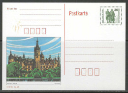 CP - Entier - Bildpostkarte - Schwerin - Schloß. - Cartes Postales - Neuves