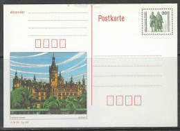 CP - Entier - Bildpostkarte - Schwerin - Schloß. - Cartes Postales - Neuves