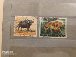 India	Animals (F49) - Used Stamps