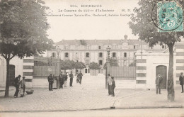 Bordeaux * Entrée De La Caserne Militaire Du 144ème Régiment D'infanterie , Boulevard Antoine Gautier * Militaria - Bordeaux