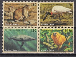 UN UNO Genf 1994 - Mi.Nr. 245 - 248 - Postfrisch MNH -Tiere Animals - Unused Stamps